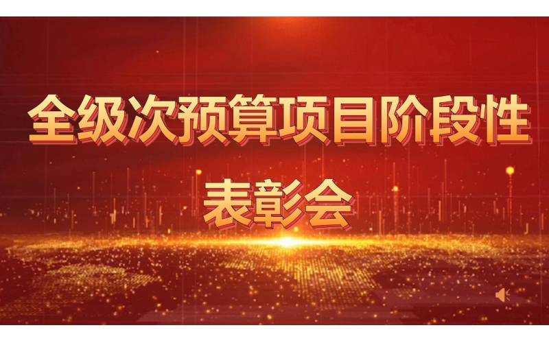 公司舉行全級(jí)次預(yù)算項(xiàng)目階段性表彰會(huì)
